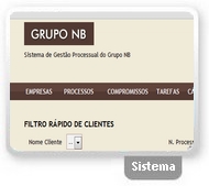 Cliente Grupo NB - Sistema
